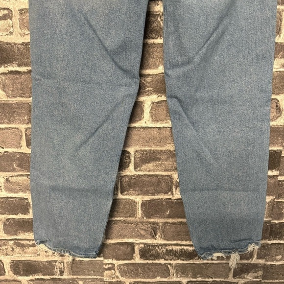 Agolde 90'S PINCH WAIST HIGH RISE STRAIGHT jeans IN NAVIGATE - Picture 10 of 11